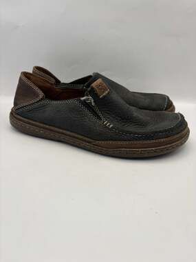 Clarks Trapell Form Slip On Leather Shoes Men Size 7.5